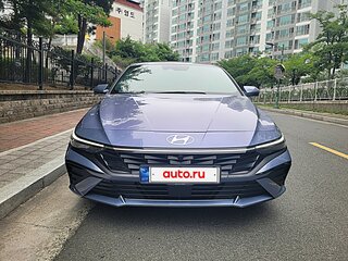 2023 Hyundai Avante VII Рестайлинг, фиолетовый, 1800000 рублей, вид 2