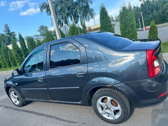 2010 Renault Logan I Рестайлинг, серый, 366000 рублей - вид 7