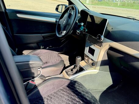 2008 Opel Astra H Рестайлинг, синий, 485500 рублей, вид 5