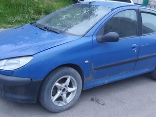 2001 Peugeot 206, синий, 120000 рублей, вид 1