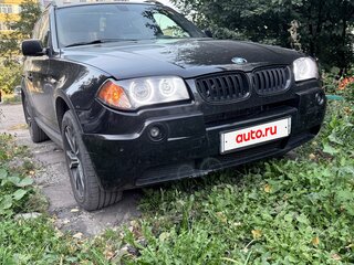 2004 BMW X3 25i I (E83), чёрный, 800000 рублей, вид 4