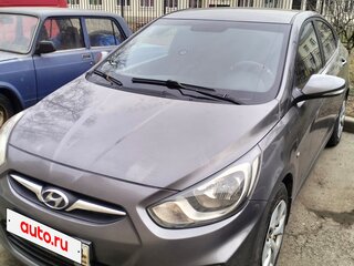 2012 Hyundai Solaris I, серый, 750000 рублей, вид 1