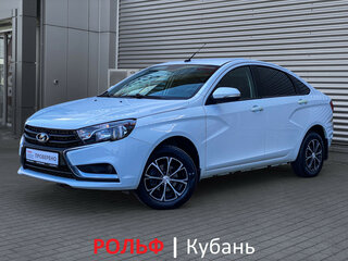 2021 Lada (ВАЗ) Vesta I, белый, 1250000 рублей, вид 1