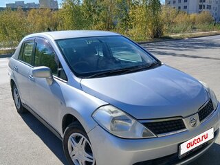 2007 Nissan Tiida Latio I, серебристый, 530000 рублей, вид 2