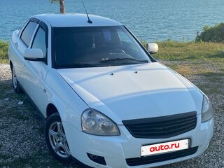 2013 Lada (ВАЗ) Priora I Рестайлинг, белый, 450000 рублей, вид 5
