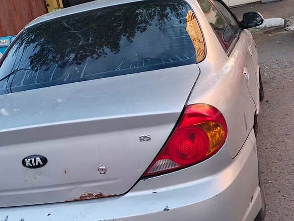 2007 Kia Spectra I Рестайлинг 2, серый, 200000 рублей - вид 5