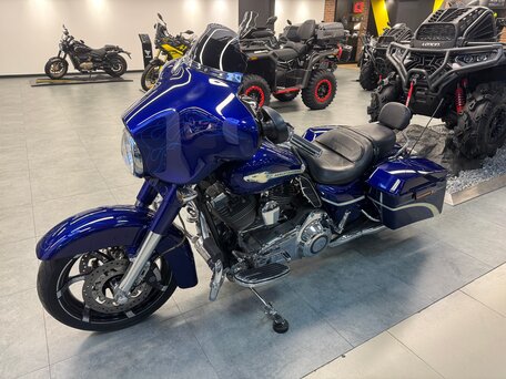2010 Harley-Davidson CVO Street Glide, синий, 1197000 рублей, вид 5