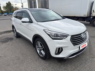 2018 Hyundai Santa Fe Grand III Рестайлинг, белый, 3100000 рублей, вид 2