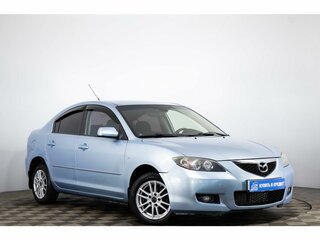 2008 Mazda 3 I (BK) Рестайлинг, серебристый, 759000 рублей, вид 1