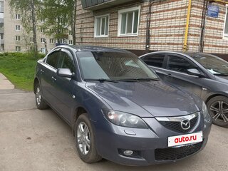 2008 Mazda 3 I (BK) Рестайлинг, серый, 750000 рублей, вид 1