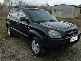 2007 Hyundai Tucson I, зелёный, 680000 рублей, вид 3