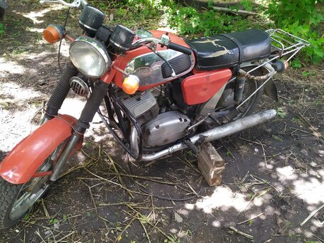 1981 Jawa 350/634, красный, 100000 рублей, вид 2