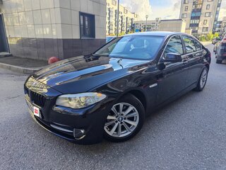2012 BMW 5 серии 520i VI (F10/F11/F07), чёрный, 1450000 рублей, вид 1