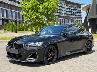 2023 BMW 2 серии M240i xDrive G42 Рестайлинг, чёрный, 4750000 рублей, вид 2