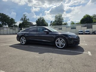 2019 Audi A7 45 TDI II (4K), чёрный, 5300000 рублей, вид 5