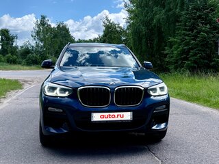 2019 BMW X3 30i xDrive III (G01), синий, 4600000 рублей, вид 2