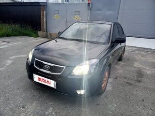 2011 Kia Rio II Рестайлинг, чёрный, 640000 рублей, вид 4