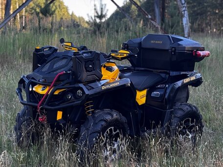 2013 BRP Can-Am Outlander X MR 650, жёлтый, 799000 рублей, вид 1