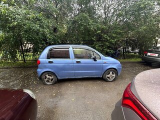 2008 Daewoo Matiz I Рестайлинг, синий, 123000 рублей, вид 4