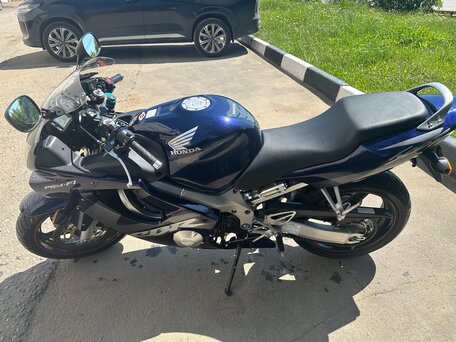 2003 Honda CBR 600F, синий, 500000 рублей, вид 4