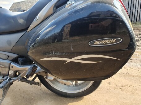 2009 Honda NT700V Deauville, серебристый, 430000 рублей, вид 2