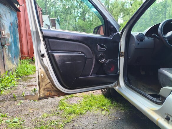 2007 Renault Logan I, серый - вид 16