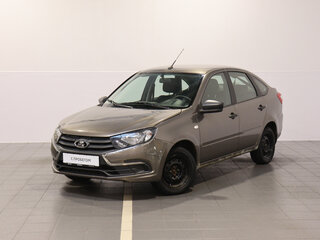2018 Lada (ВАЗ) Granta I Рестайлинг, коричневый, 419000 рублей, вид 2