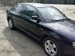 2002 Skoda Superb I, чёрный, 220000 рублей, вид 4
