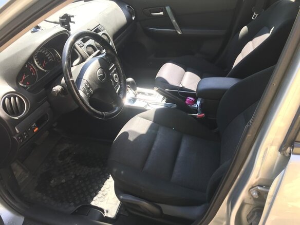 2006 Mazda 6 I (GG) Рестайлинг, серебристый, 490000 рублей - вид 7