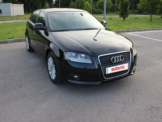 2008 Audi A3 II (8P) Рестайлинг 2, чёрный, 850000 рублей, вид 4