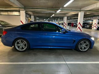 2014 BMW 4 серии 420i F32/F33/F36, синий, 2800000 рублей, вид 2