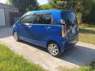 2016 Honda N-WGN I Рестайлинг, синий, 770000 рублей, вид 4