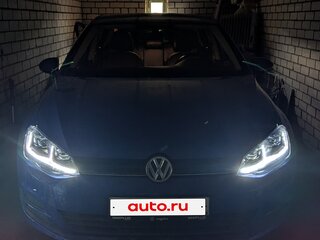 2014 Volkswagen Golf VII, синий, 1290000 рублей, вид 2