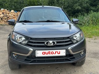 2021 Lada (ВАЗ) Granta I Рестайлинг, серый, 795000 рублей, вид 2