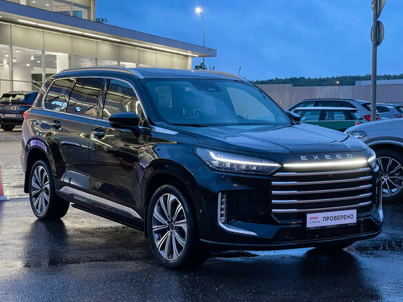 2023 Exeed VX I Рестайлинг, чёрный - вид 2