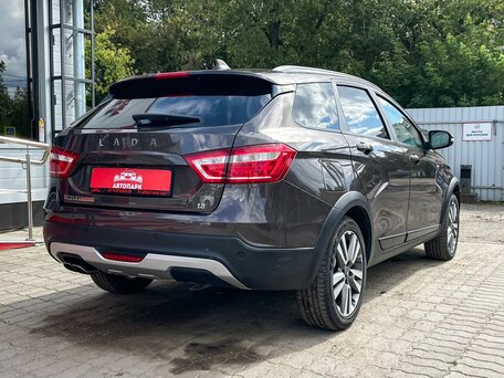 2019 Lada (ВАЗ) Vesta SW Cross I, коричневый, 1069000 рублей, вид 3