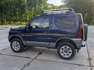 2008 Suzuki Jimny Kei car III Рестайлинг 1, синий, 735000 рублей, вид 2