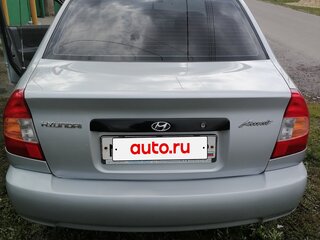 2006 Hyundai Accent ТагАЗ II, серебристый, 375000 рублей, вид 5