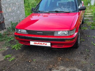 1989 Toyota Corolla VI (E90), красный, 300000 рублей, вид 3