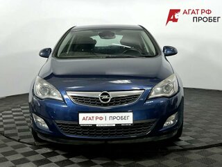 2012 Opel Astra J Рестайлинг, синий, 660000 рублей, вид 3