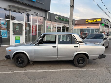 2011 Lada (ВАЗ) 2107, серебристый, 160000 рублей, вид 3