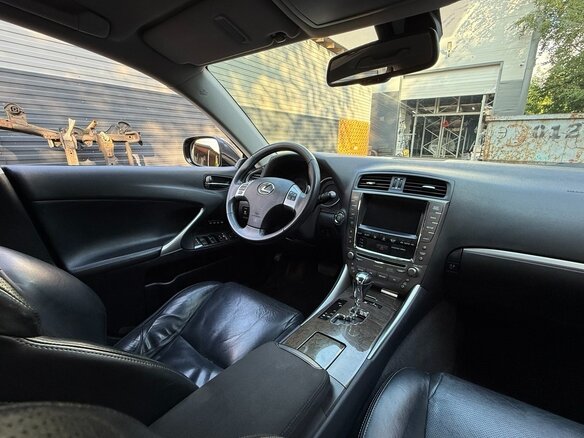 2011 Lexus IS 250 II Рестайлинг 2, чёрный, 1550000 рублей - вид 9