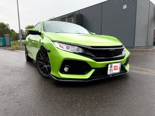 2017 Honda Civic X, зелёный, 1680000 рублей, вид 4