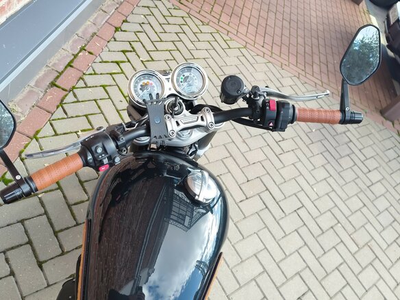 2022 Triumph Speed Twin, оранжевый, 900000 рублей - вид 6