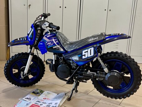 2021 Yamaha PW50/PW80, синий, 139999 рублей, вид 2