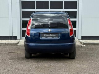 2007 Skoda Roomster I, синий, 513000 рублей, вид 4