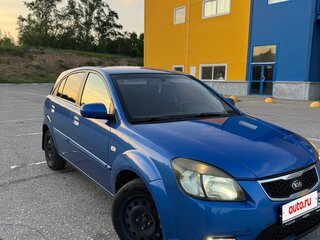 2010 Kia Rio II Рестайлинг, синий, 390000 рублей, вид 3