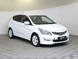 2016 Hyundai Solaris I Рестайлинг, белый, 697000 рублей, вид 3