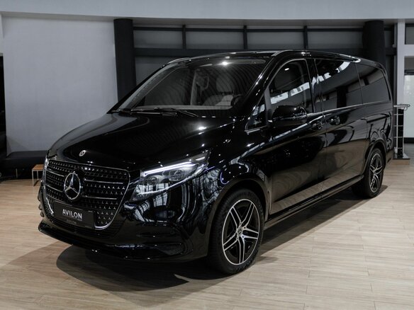 2024 Mercedes-Benz V-Класс 300 d длинный III (W447) Рестайлинг 2, чёрный