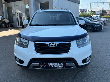 2010 Hyundai Santa Fe II Рестайлинг, белый, 1290000 рублей, вид 3